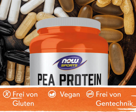 Now Sports- Pea Protein Creamy Chocolate Powder (Original) Β©