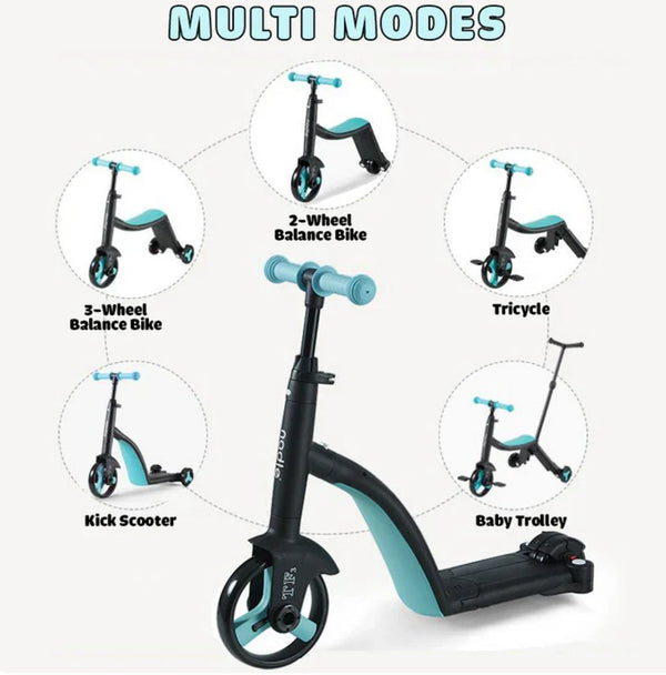 3-in-1 Kids Convertible Scooter ©